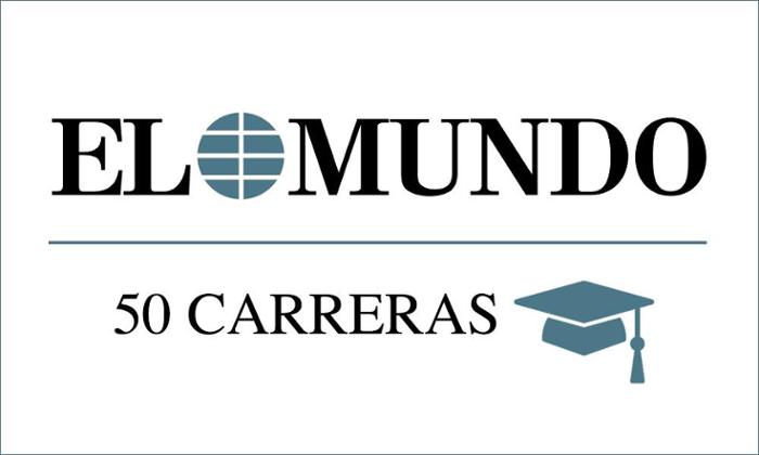 Logotipo Ranking 50 carreras El Mundo 2025