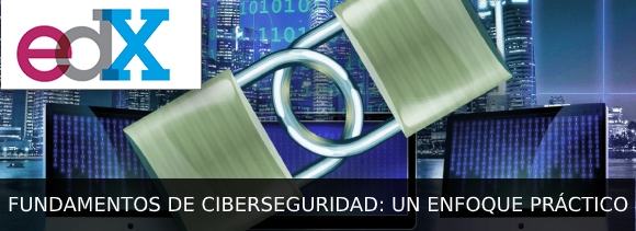 Laptop con una fotografía de dos candados anudados delante
